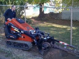 MINI SKIDSTEER TRENCHER ATTACHMENT